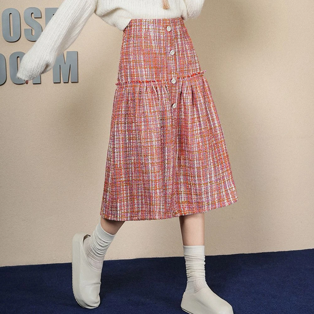 

Long women's autumn gentle design long autumn and winter temperament fishtail skirt pleated skirt