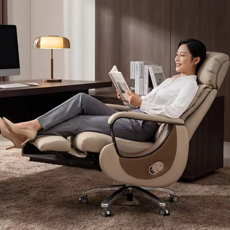 Nordic Modern Office Chair Designer Reclining Executive Relaxing Computer Chair Swivel Comfy Sillas Escritorio Furniture