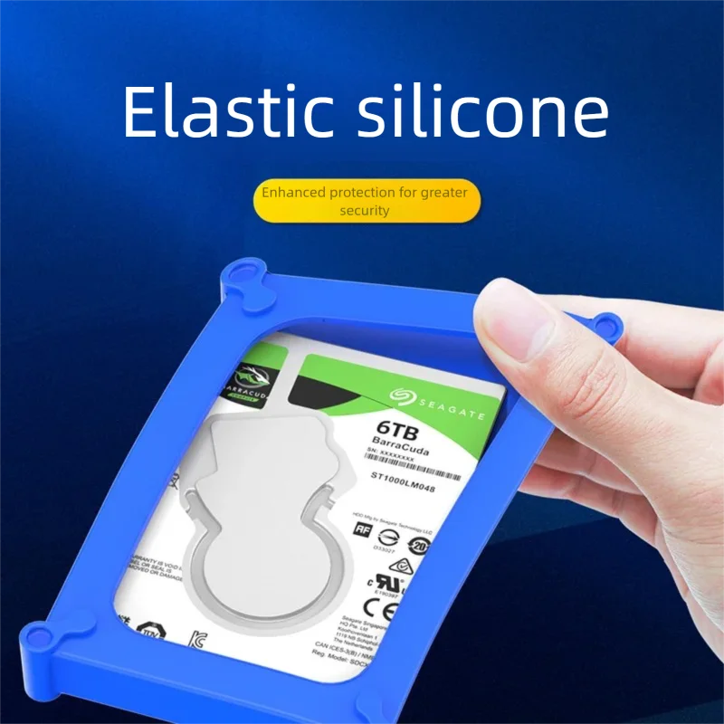 MAIWO HDD Protective Case 2.5 3.5 Inch Bare Hard Drive Silicone Protective Cover External Protection Anti Knock Hard Drive Cover