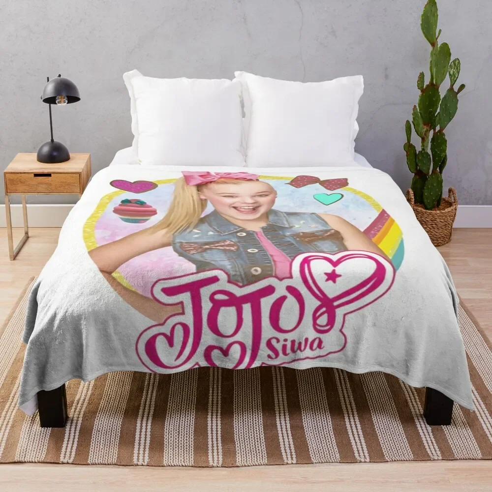 

jojo siwas Throw Blanket Hair Cute blankets and throws for babies Blankets