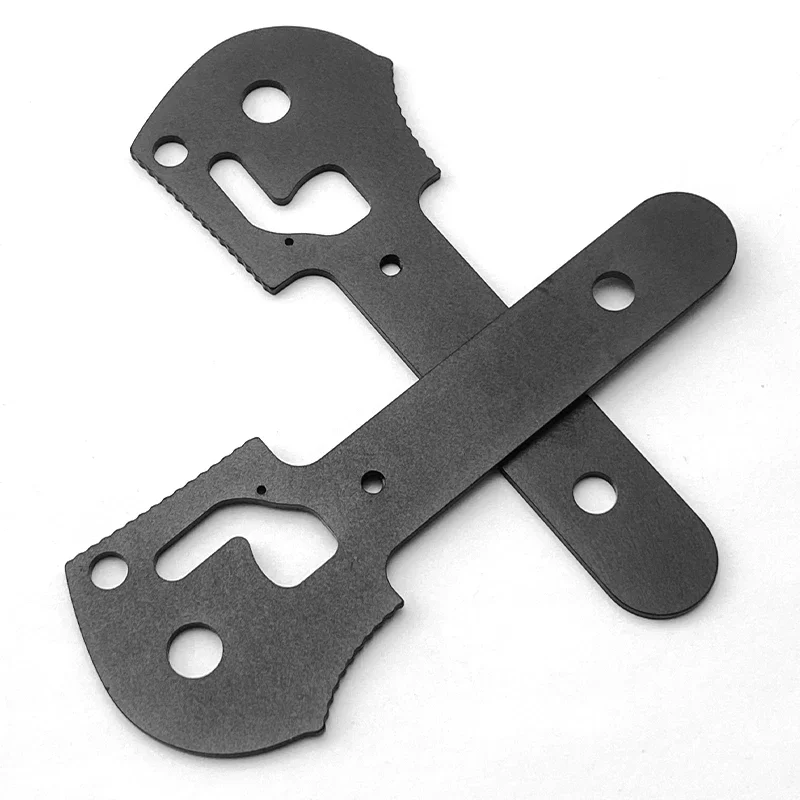 1pair Stainless Steel Material Knife Liners DIY Make Accessories for Benchmade 551 Griptilian Steel Lining Lock Plate Part