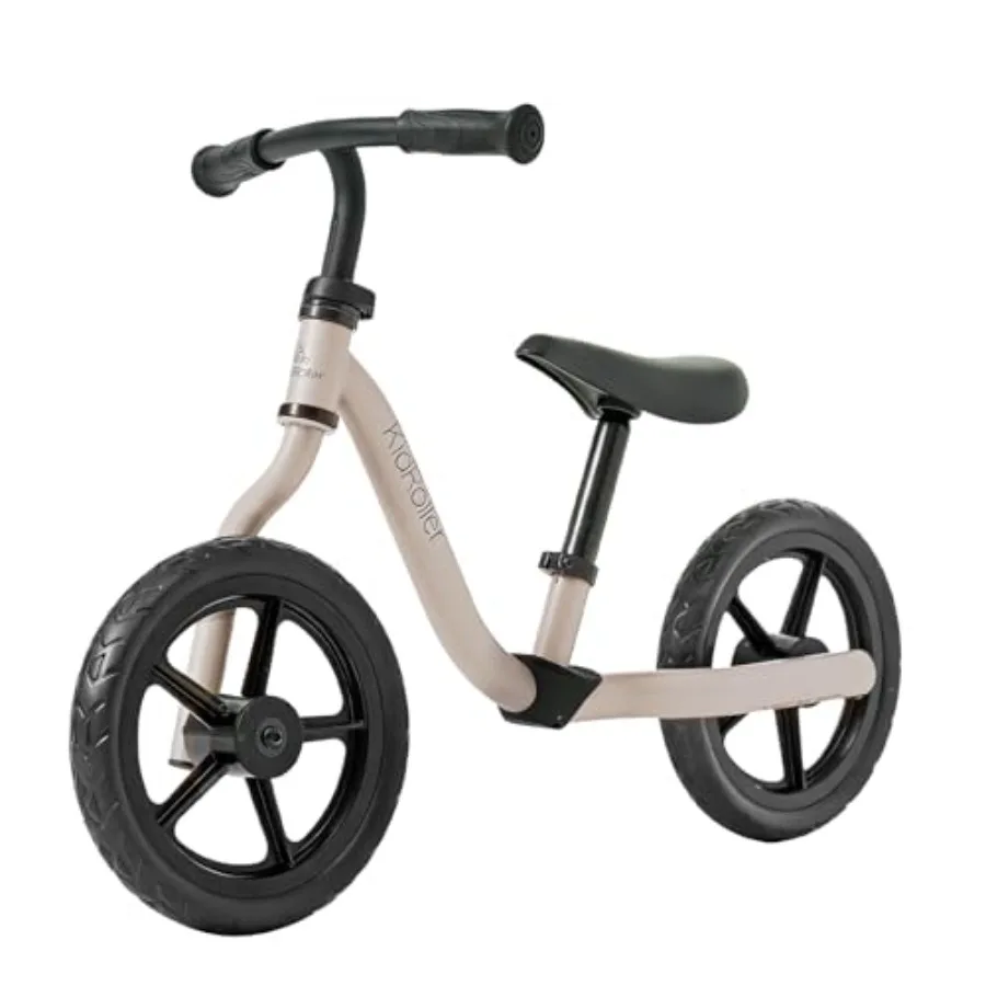 

12 Inch Balance Bike for 2-5 Years Old Toddler Single-arm Fork Design with Adjustable Soft SeatHandlebar Best Gift Option for