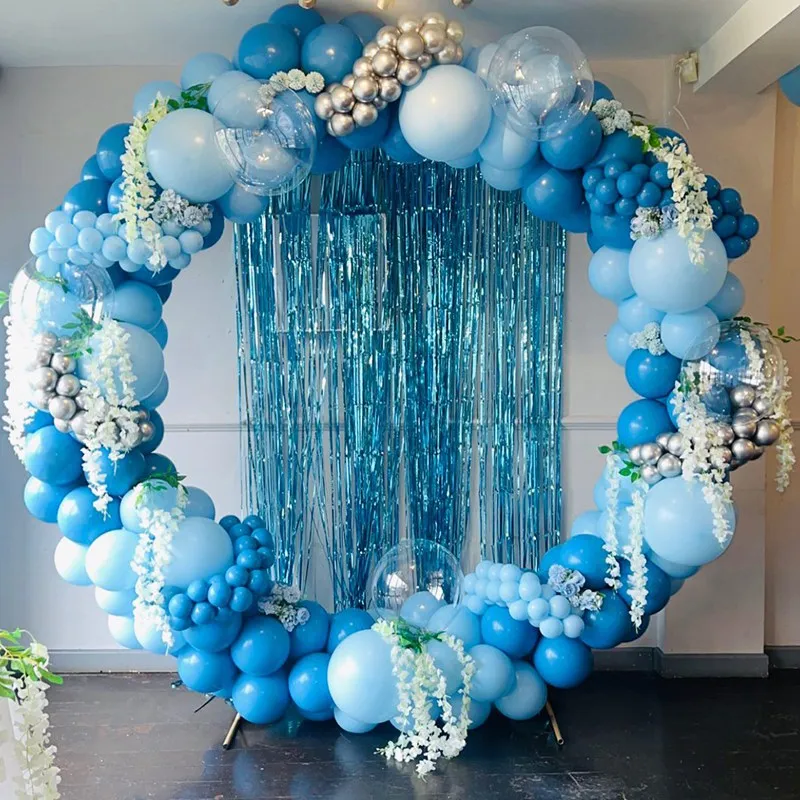 

Blue Balloon Arch Garland Kit Macaron Birthday Balloons Baby Shower Boy Decor Ballons Birthday Party Decor Wedding Latex Ballons