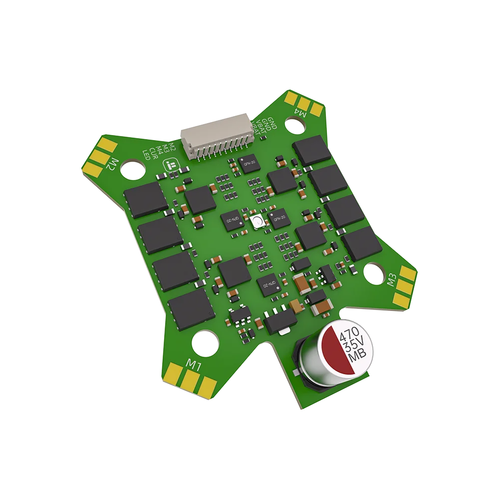 

iFlight BLITZ E55S 4-в-1 ESC 2-6S с монтажным отверстием 30,5*30,5 мм поддерживает DShot DShot150/300/600/MultiShot/OneShot для FPV