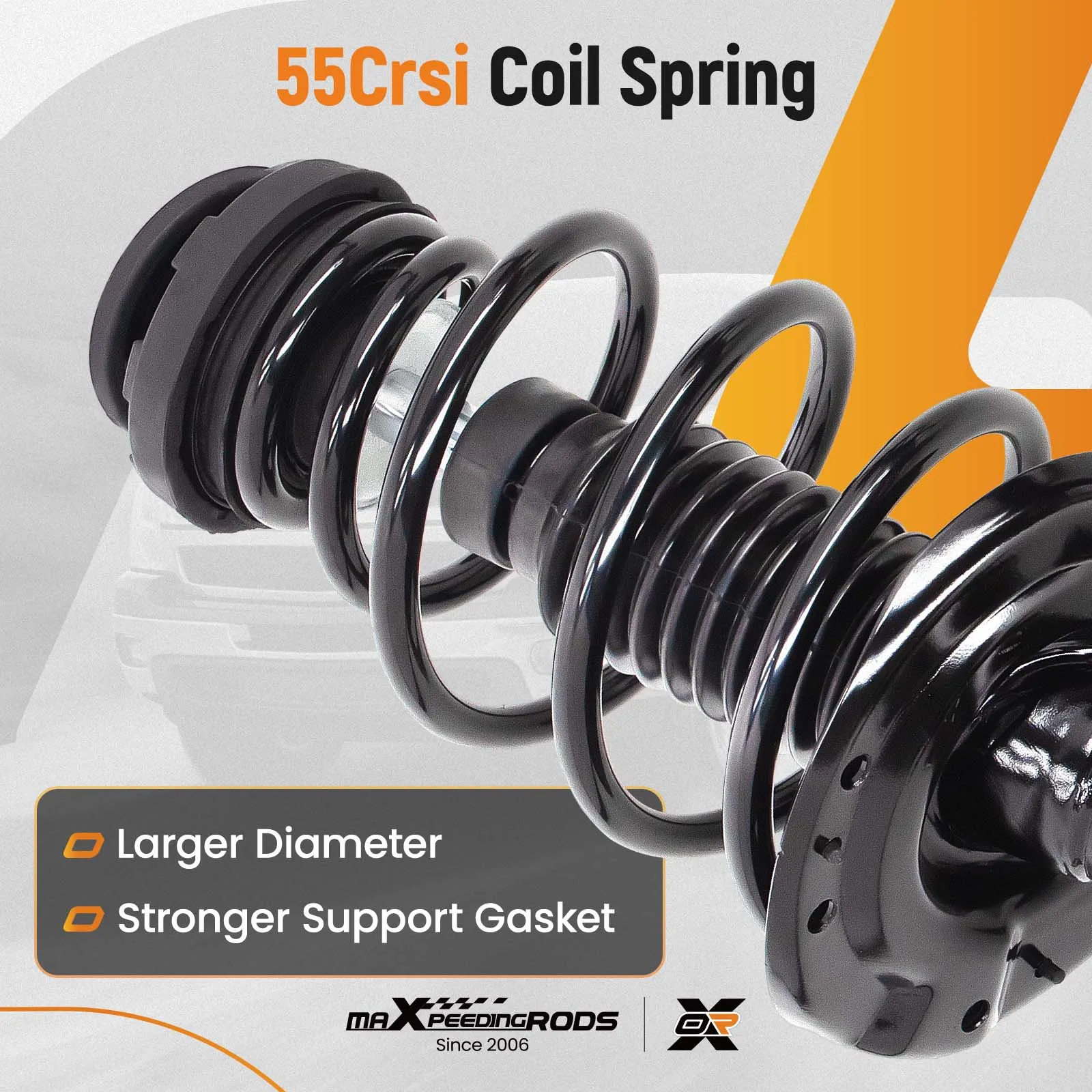 Front Struts w/Coil Spring Assembly For Chevrolet Camaro 2013-2015 3.6L 172912