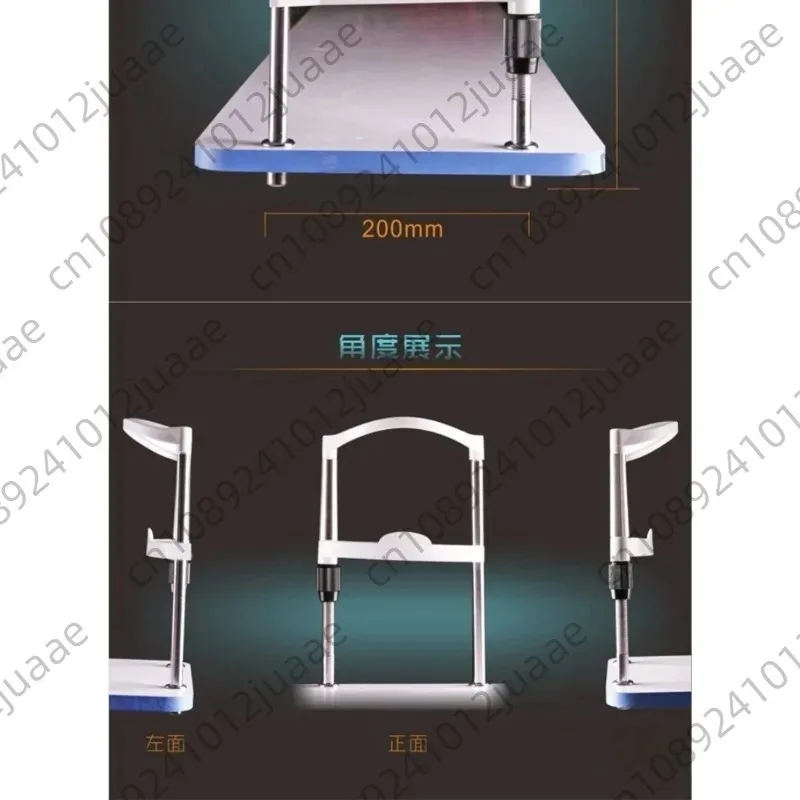 Support Experimental Lift Table Ophthalmic Equipment Fixed Bracket Clip-On Linear Training Instrument Forehead Support