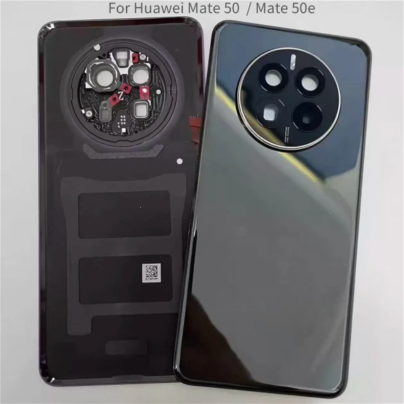 A+ Back Glass Battery Cover Replacement For Huawei Mate 50 CET-LX9 / mate50e Rear Housing Rear Door Case With Camera Lens