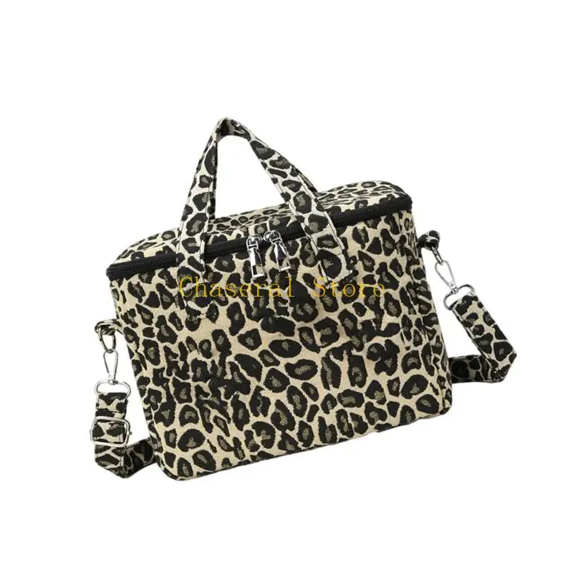 Accessorio per passeggini multiuso E7CE con cinturini regolabili Tenda Modelli leopardo Organizzatori passeggini per