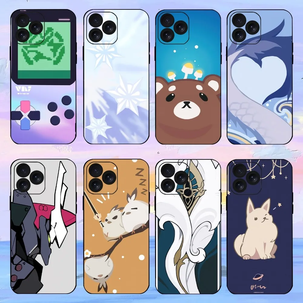 H-Honkai Star R-Rail Game Phone Case For iPhone 15 14 13 12 11 8 Mini Xr Xs X Xsmax Pro Max Plus Shell