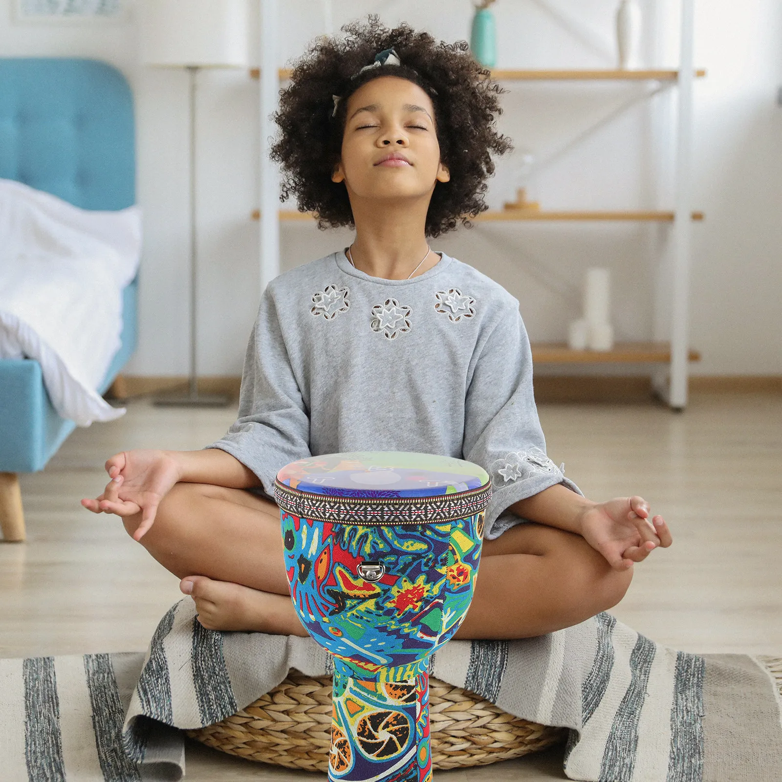 tamburo-africano-h-da-8-pollici-strumento-a-percussione-per-adulti-djembe-in-tessuto-dipinto-sicuro-e-durevole