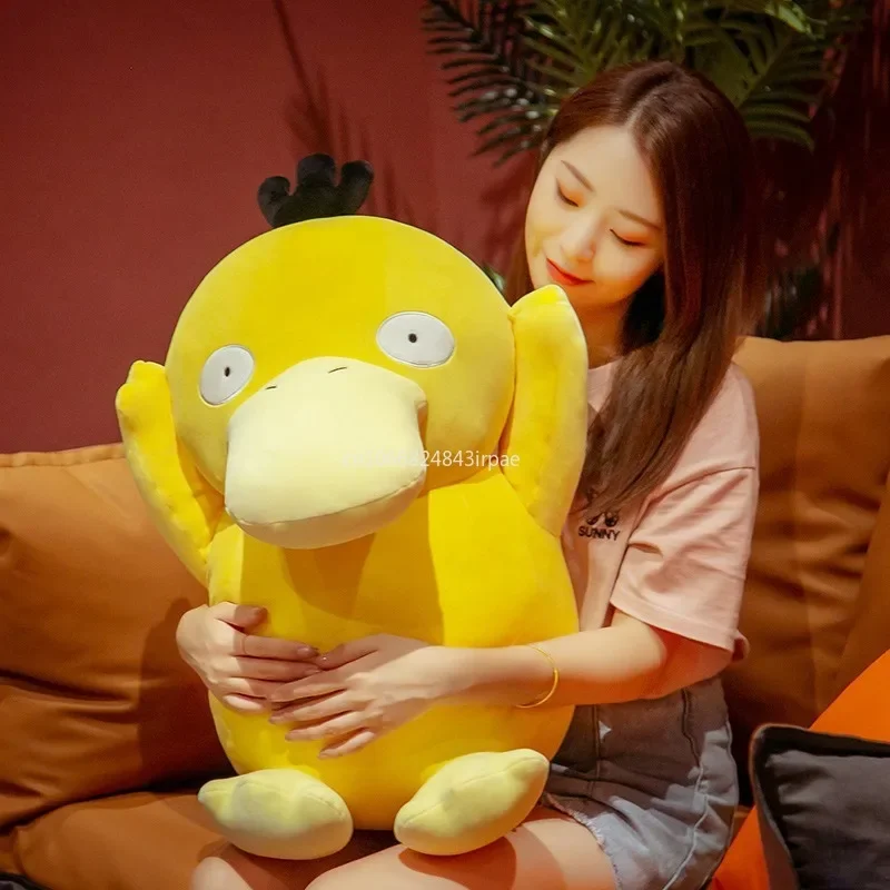 45cm Pokemon Doll sdraiato Psyduck Peluche bambola grande cuscino Kawaii regalo di compleanno per bambini Pokemon Peluche