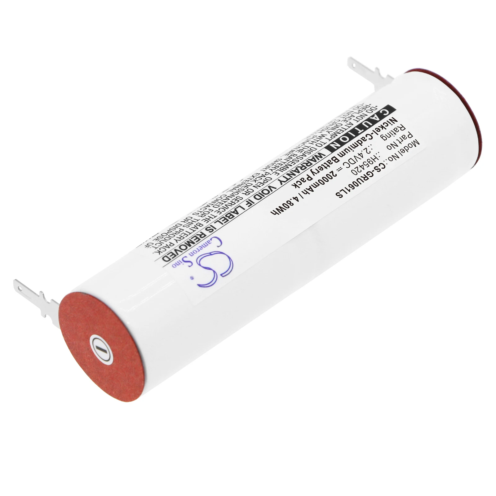 CS Replacement Battery For Legrand 061892, 160SCKT2AX, 2KRMT 23/43 H95420 2000mAh / 4.80Wh Flashlight