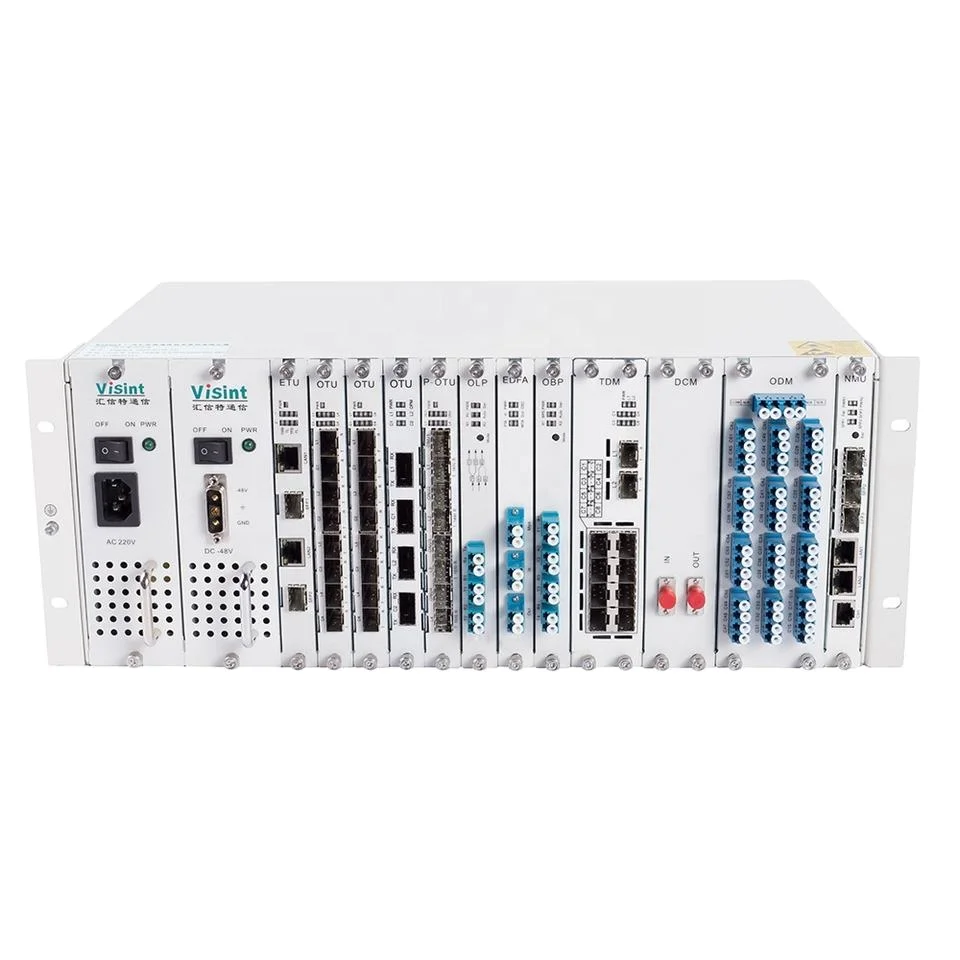 CWDM/DWDM/EDFA/OLPS/OTAP 4U Integrated Transmission System Interconnecting With Devices From Multiple Vendors