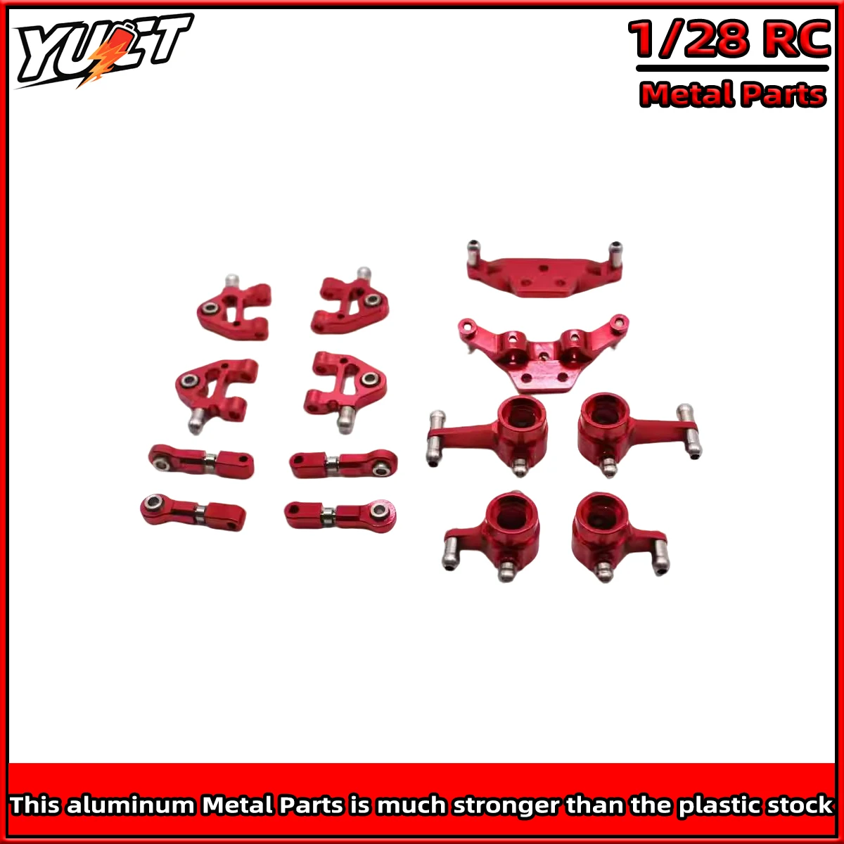 WLtoys K989 copa de dirección de Metal brazo oscilante inferior torre de choque para 1/28 WLtoys 284131 K969 k979 k999 P929 P939 piezas de mejora de coche RC