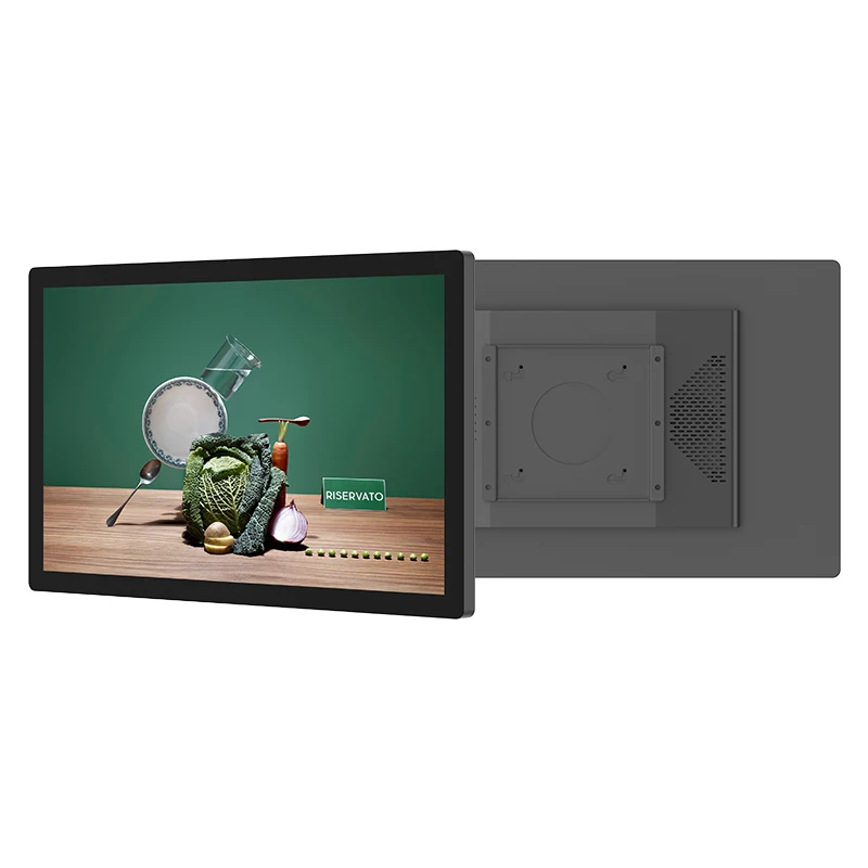 YC-27OB 27 Inch 1920x1080 High Resolution Android Wifi RJ45 Wall Mounted Indoor Advertising Display For Restaurant