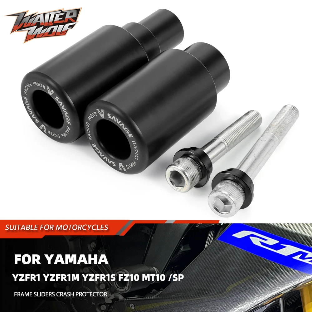 

2025 Motorycle Frame Slider Crash Protector For Yamaha YZFR1 YZFR1M YZFR1S FZ10 MT10 /SP YZF R1 R1M R1S Falling Protection MT 10