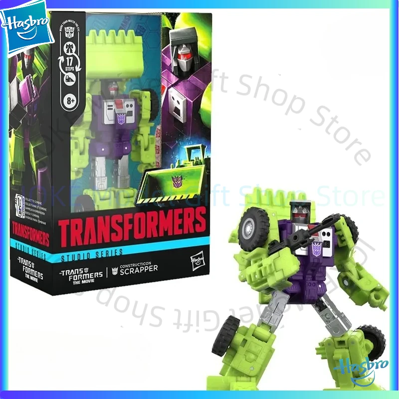 

Hasbro Transformed toys Studio Series: Voyager Class Transformed toys: The Movie Constructicon Scrapper (Part of Devastator) New