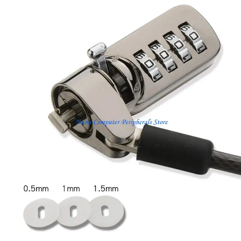 F68C Anti-Theft Lock Computer PC Password Cable Locker for Monitor Digital Equipment - view 4