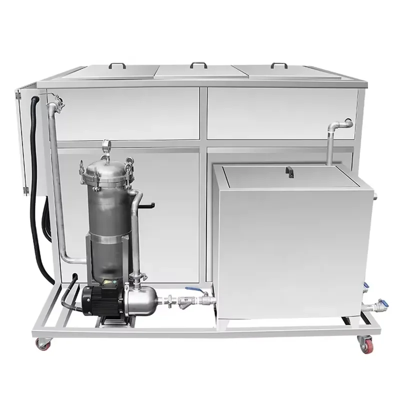 for CR-1216G 1500L Industrial Ultrasonic Cleaning Machine Tank Sonic Cleaning Equipment for Engine Block Parts DPF