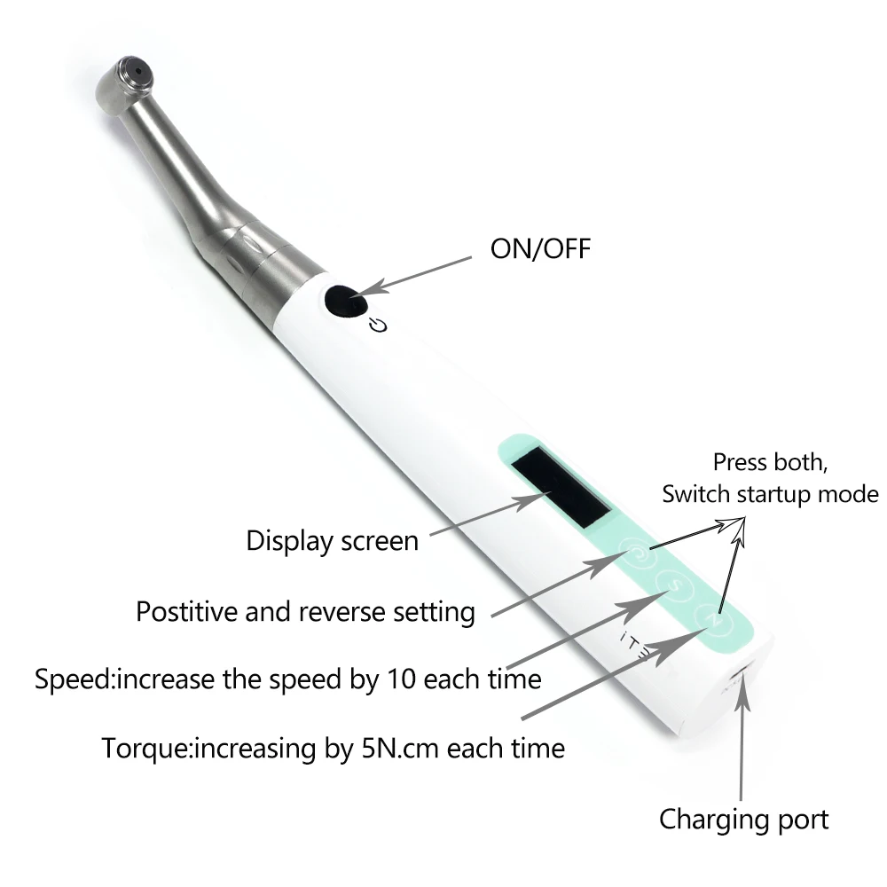 iT3 Dental Electric Implant Torque Wrench Universal 16 Types Screwdriver Wireless Portable Motor Dentistry Implant Repair Tools