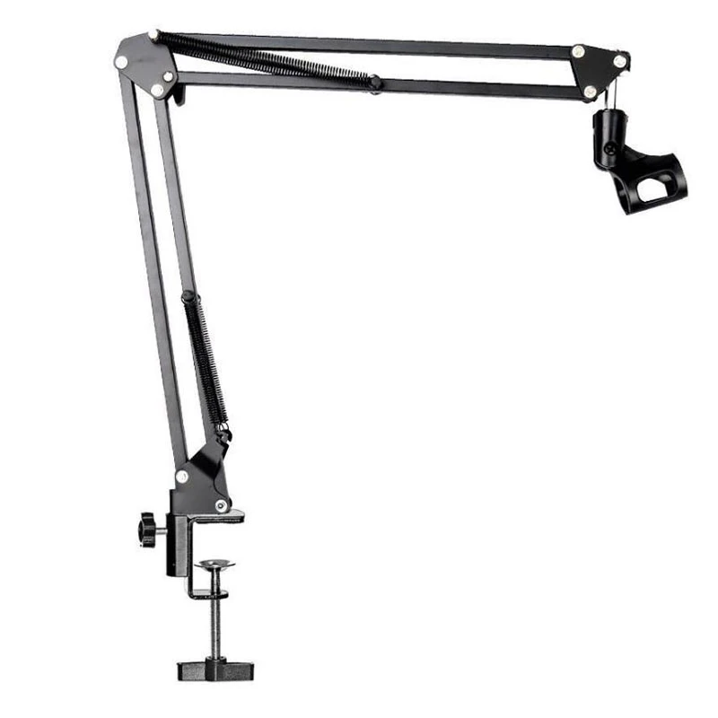 Microphone Arm,Mic Stand For Blue Snowball Suspension Boom Scissor Arm Stand,Mic Clip For Streaming,Recording,Games,Etc