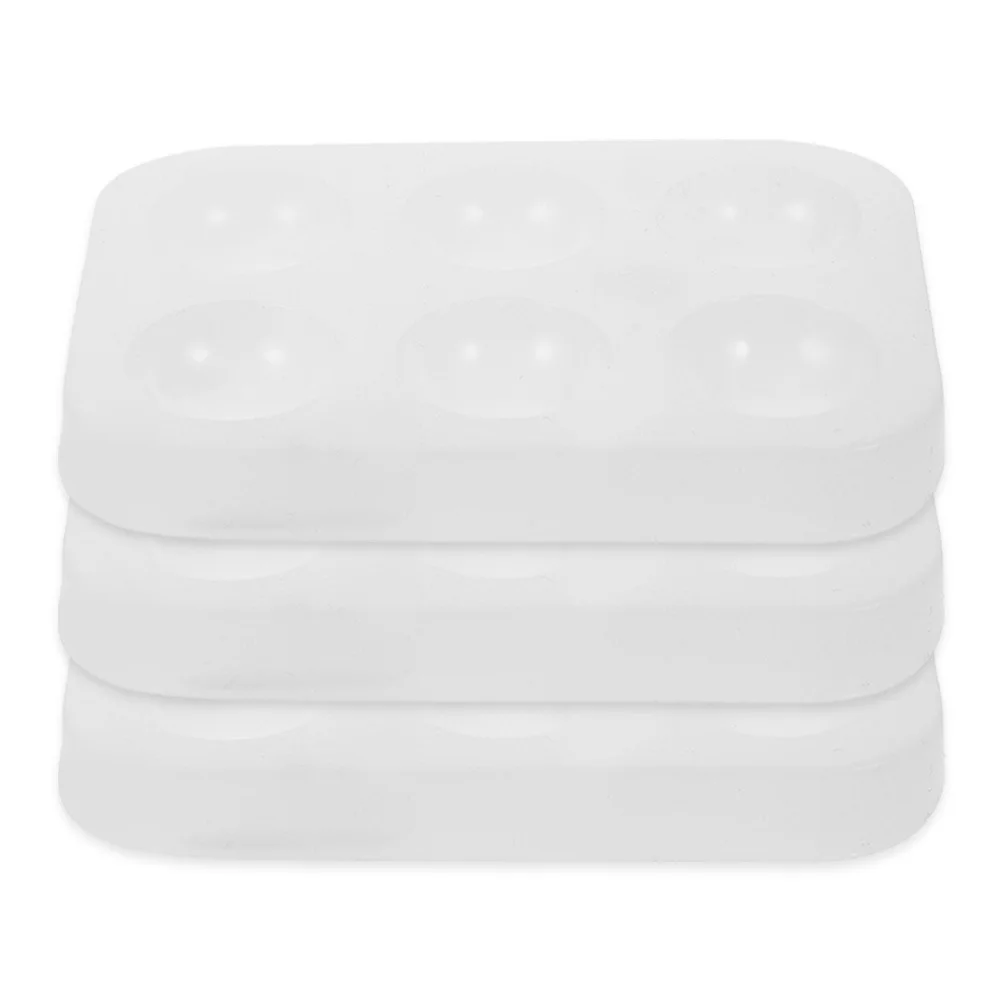 3 Pcs Paint Pigment Storage Tray Painting Colour Mixing Board Palette Color Plate Plates