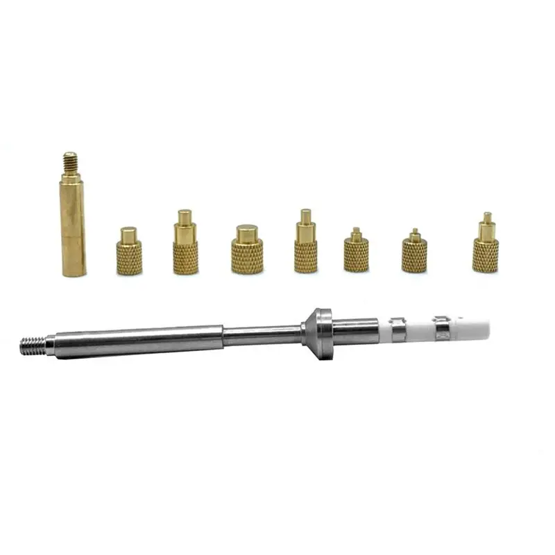 ABRI-Heat Insert Nut Iron Tip Kit TS100 Soldering Iron Tip Insert Internal Threadhead For TS101 PTS200 PTS201 For 3D Printer