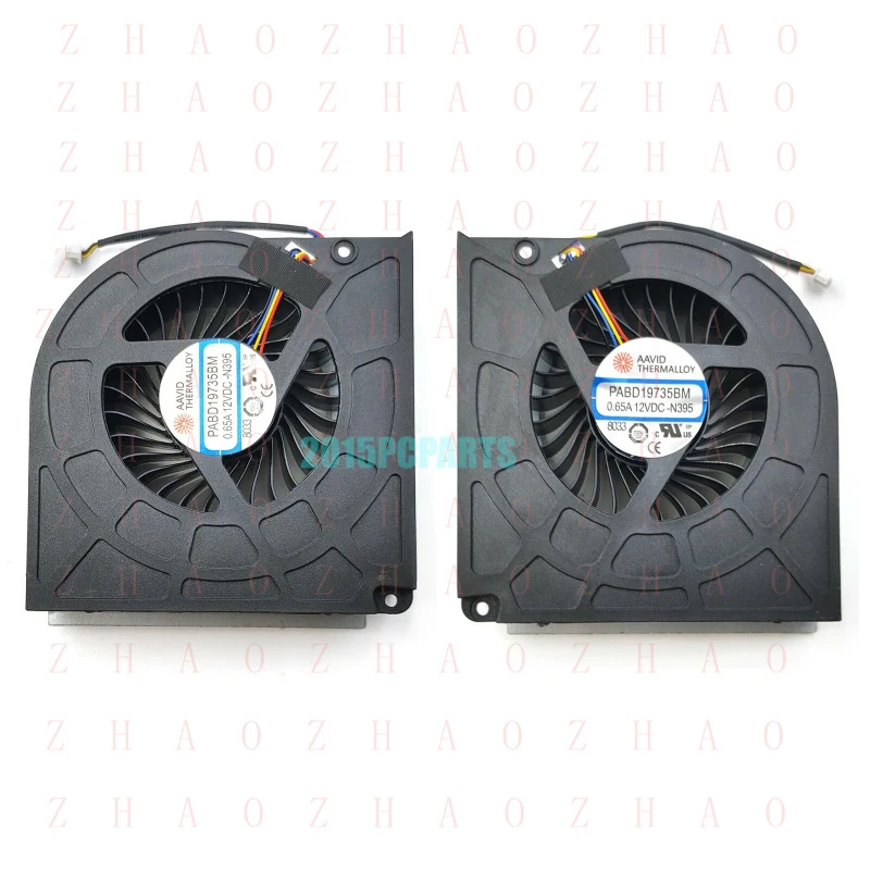 

L+ New for MSI GT73VR 6RE GT73VR 6RF GT73EVR GT75VR CPU & GPU Cooling Fan