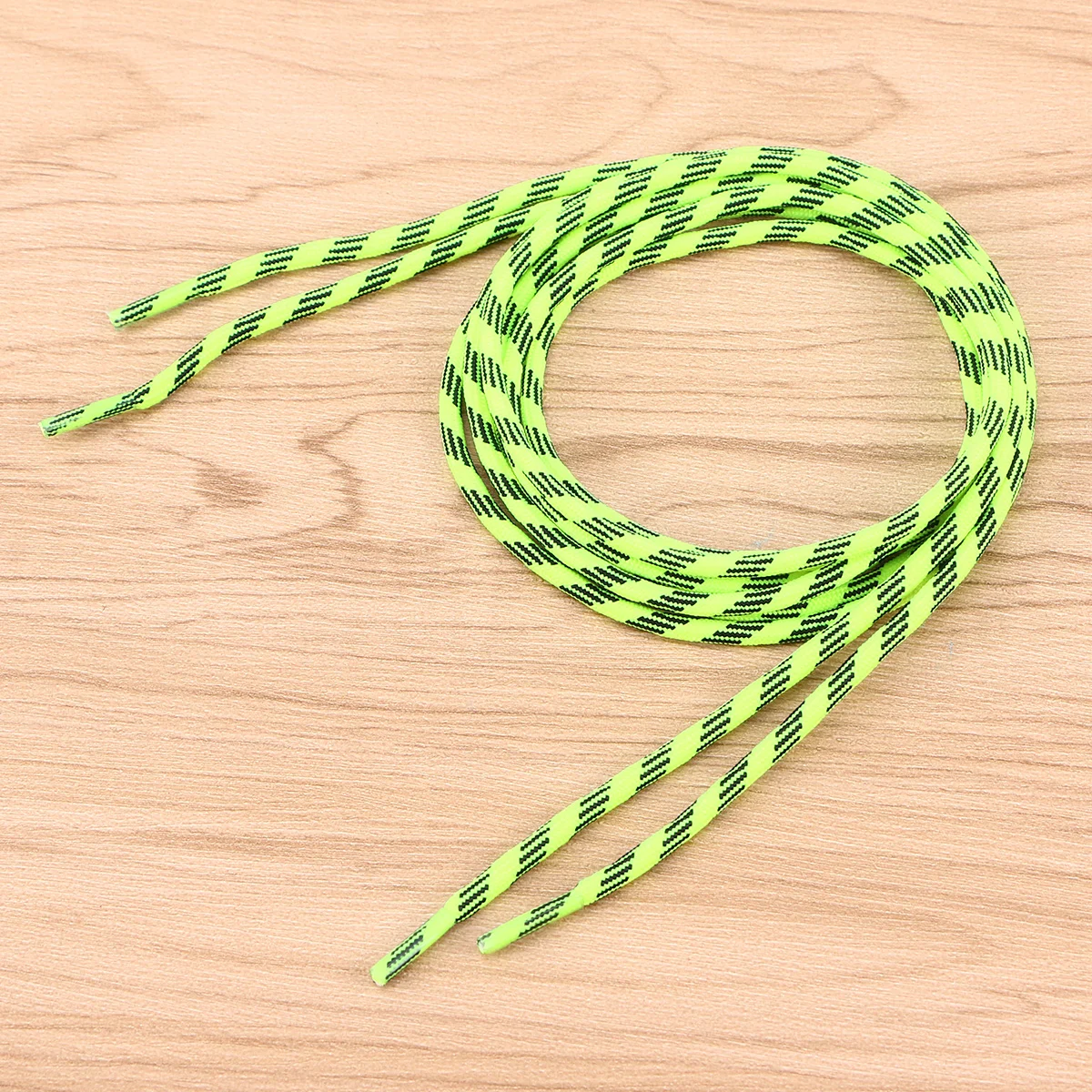 2 PCS Elasticity High Density Flat Shoe Laces Outdoor Casual Accessory Round Shoetring for Shoes