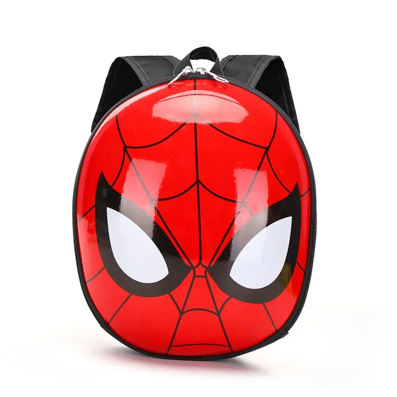 Marvel Backpack Spiderman Super Heroes Men\'s Backpack Children Boys Kindergarten Backpack Anime Cartoon 3D Stereo Girls Bag Kids