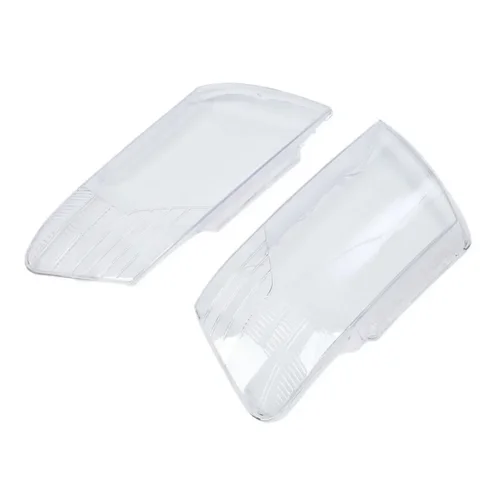 Imagen 2 del producto Para Mitsubishi Pajero V73 V75 V77 2003 2004 2005-2011 L/R cubierta de faros de coche cubierta de faro transparente carcasa de pantalla
