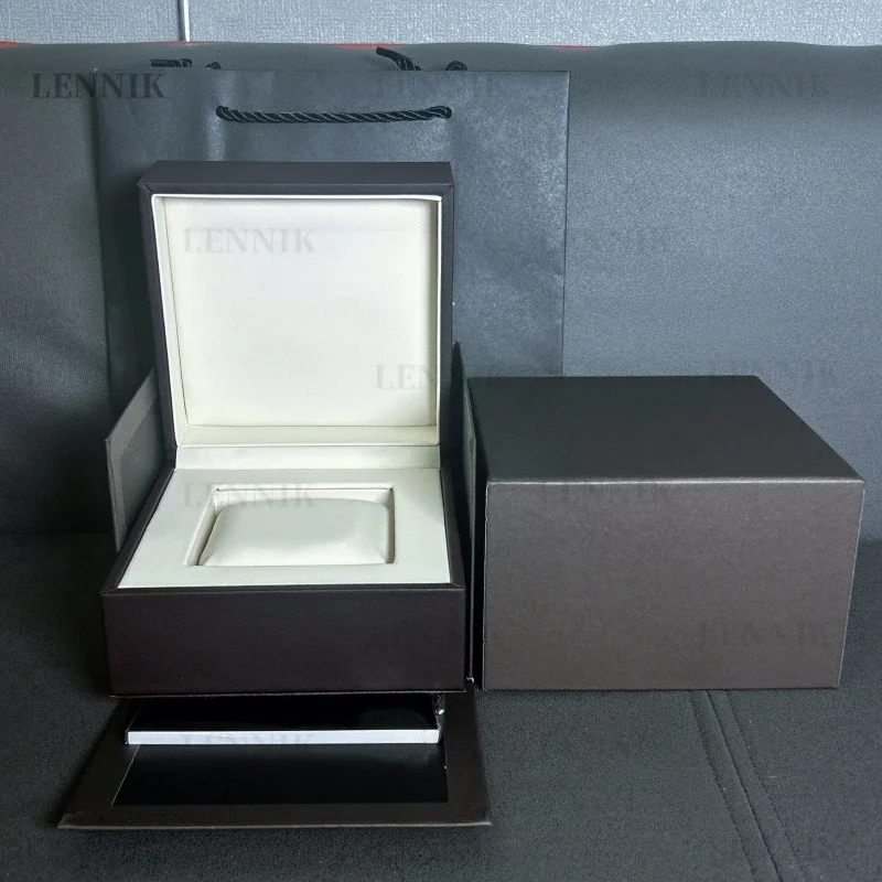 Multifunctional Luxury Top Quality TG Mechanical Quartz Watch Box Support Customized Jewelry Package or Watch with Book Card Bag