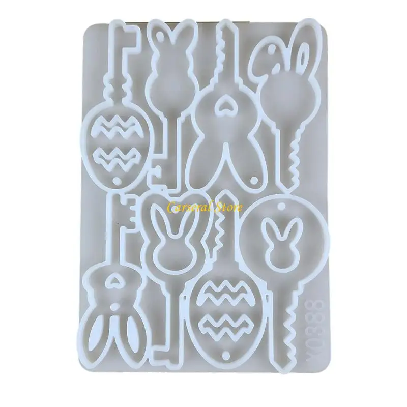 

M4YF Easy To Use Sturdy Silicone Moulds for Festive Christmas Pendant Creations