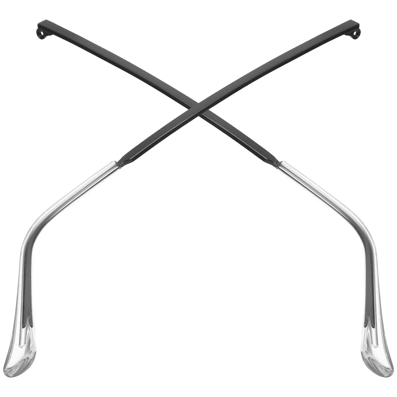 1Pair Eyeglasses Replacement Temple Arms Metal Resin Universal Fit Easy Installation Ear Wear