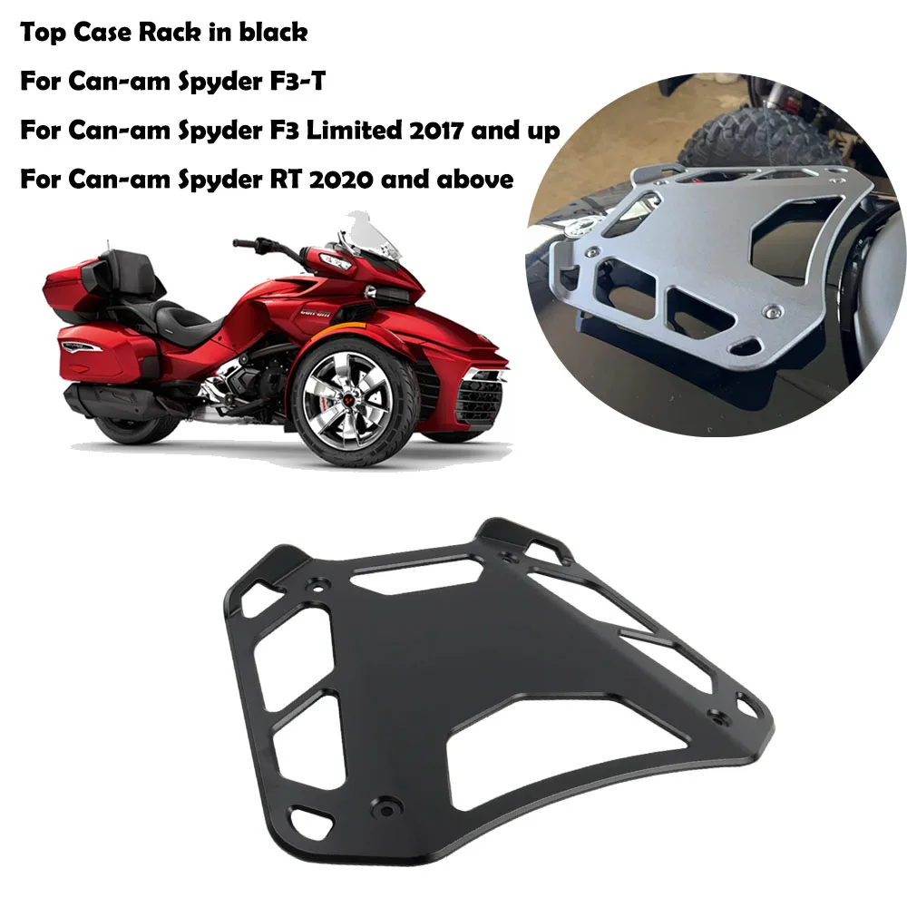 For Can-am Spyder F3-T Can-am and Spyder F3 Limited 2017 and up Top Case Railing Luggage Railing, Luggage Rack, Porte Bagage