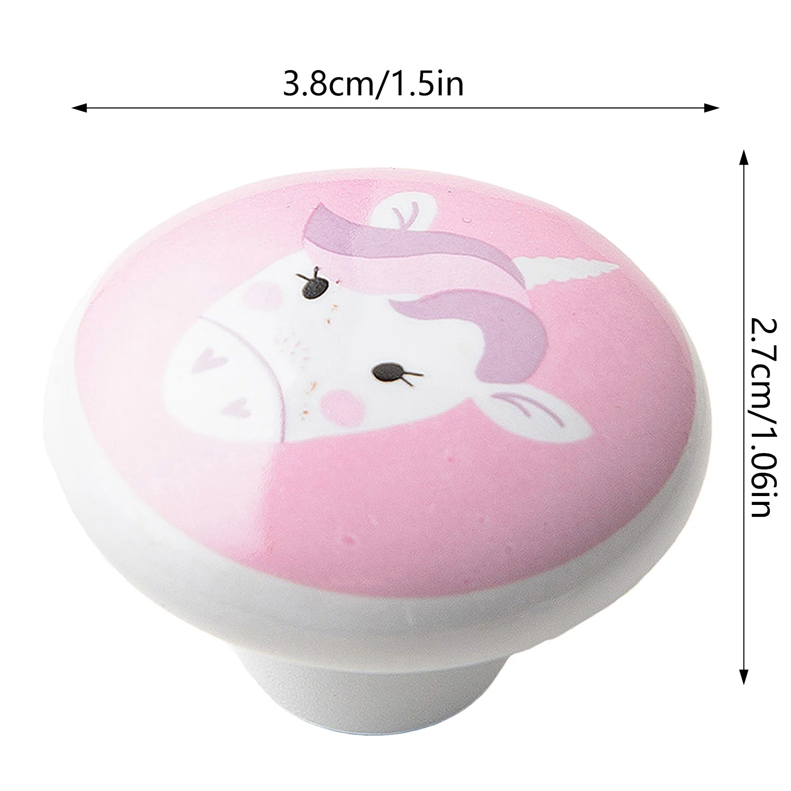 Gałki ceramiczne do szuflad z motywem kreskówkowym, do pokoju dziecięcego, szafki, komody, odpowiednie do szuflad, drzwi szafy.