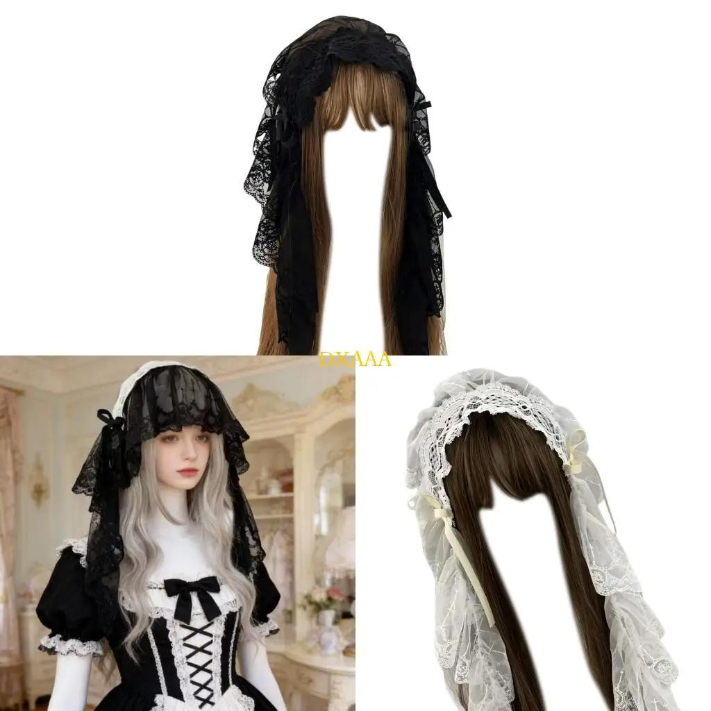 

DXAA Gothic Hairpiece Black Angel Themed Hair Decoration Distinctive And Stylish