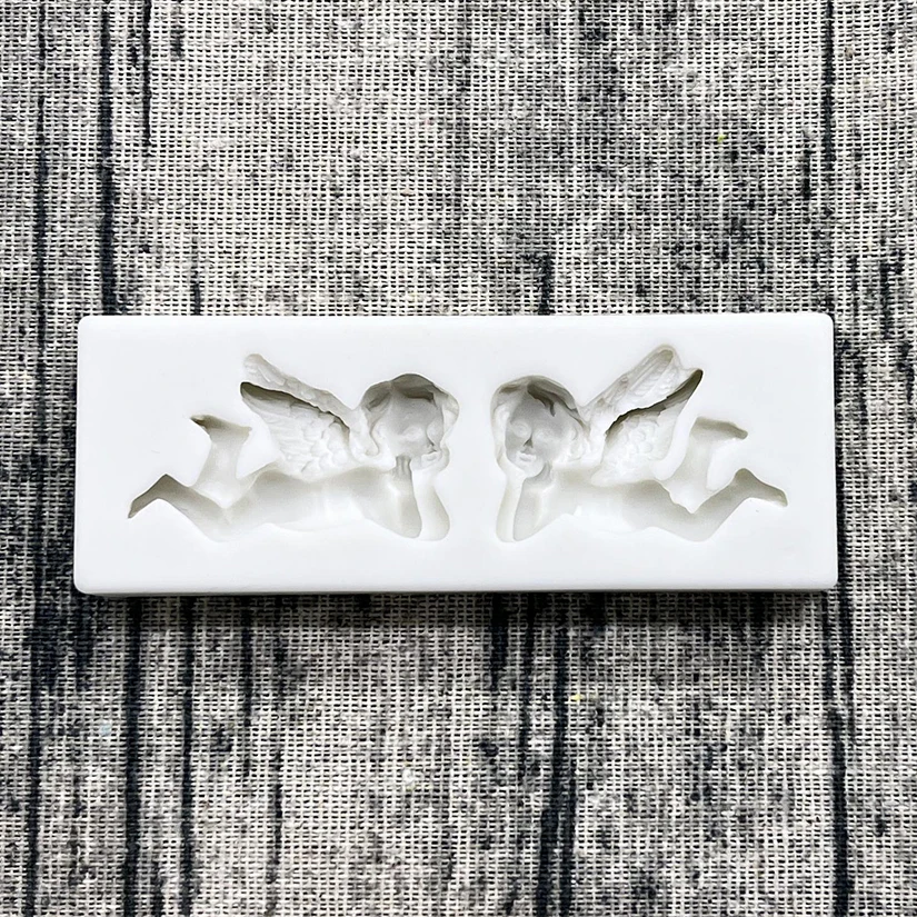 Angel Baby Silicone Mold Fondant Chocolate Sugarcraft Mold Cake Decorating Tools Baking Accessories