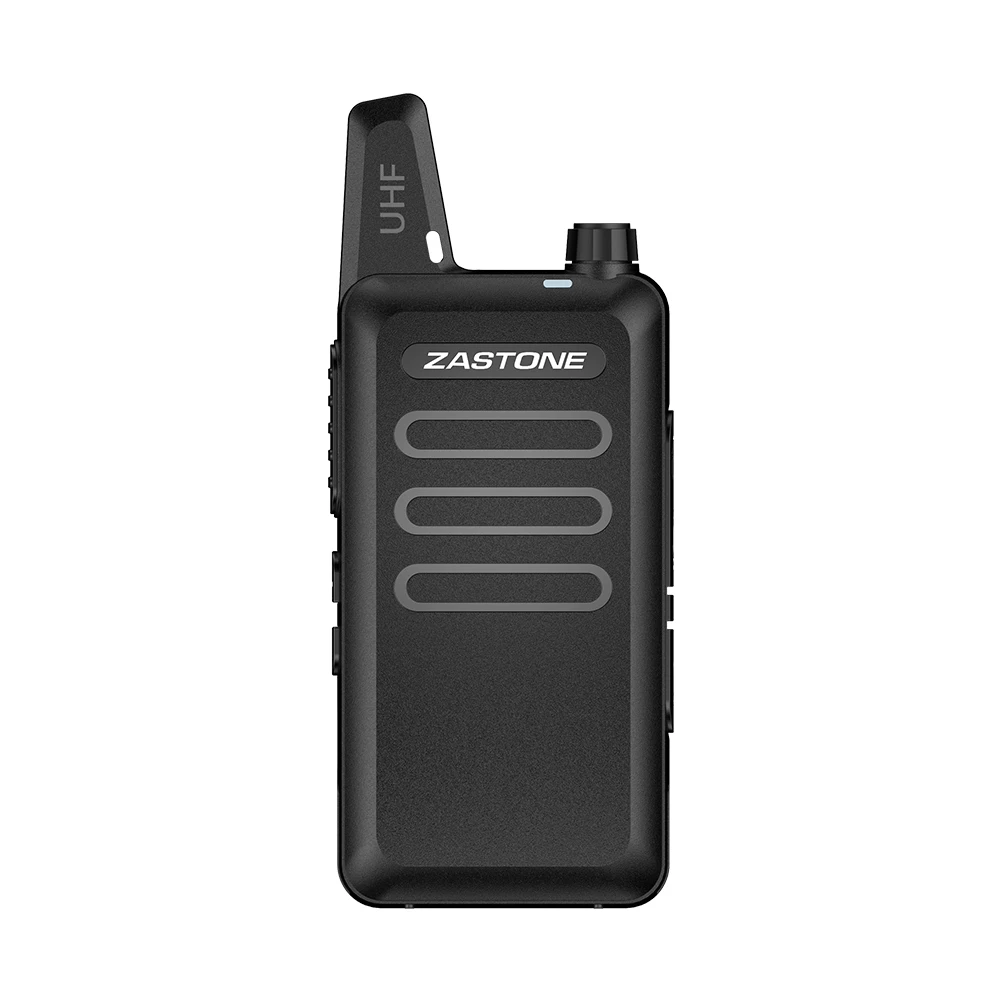 Рация ZASTONE X6 Mini UHF, двухсторонняя связь, 400-480 МГц, компактная портативная рация для связи в ресторанах