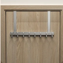Traceless Storage Door Hanging Hook on Wall Clothes Hanger on Wall Non Perforated Kitchen Bathroom Clothes Hanger