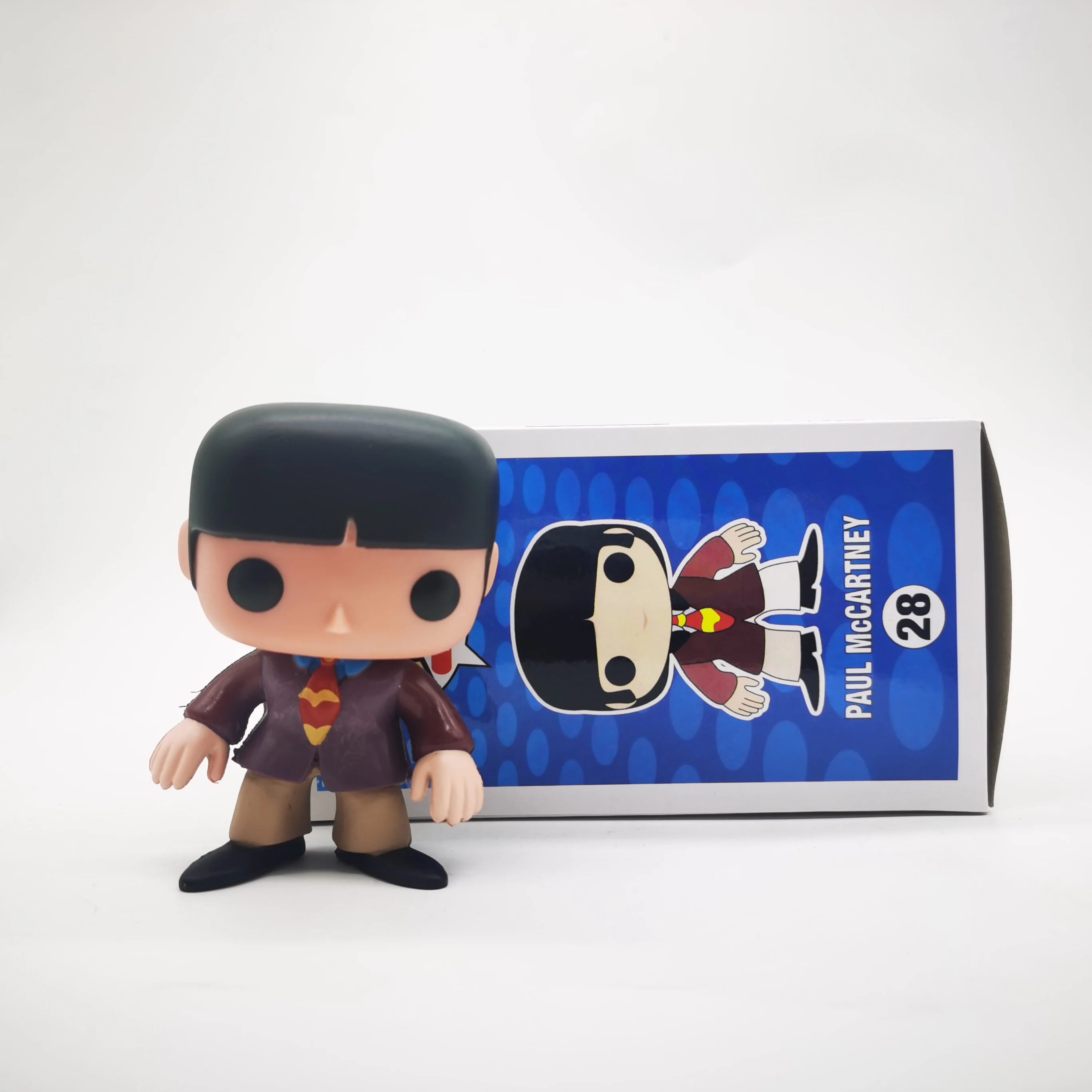 

Высококачественное аниме The Beatles Paul McCartney # 28, виниловая фигурка, Коллекционная модель игрушки, стиль для детей, рождественский подарок