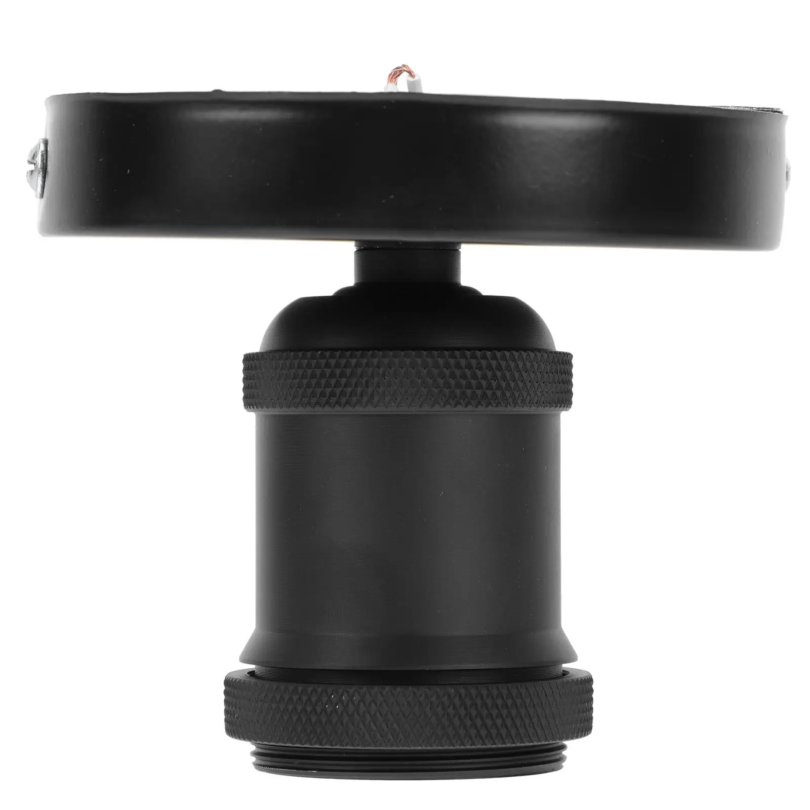 

E27 Ceramic Lamp Head Retro Bulb Holder Socket Iron Ceramic Material Durable Sturdy Easy Assembly Suitable Dining Room Office