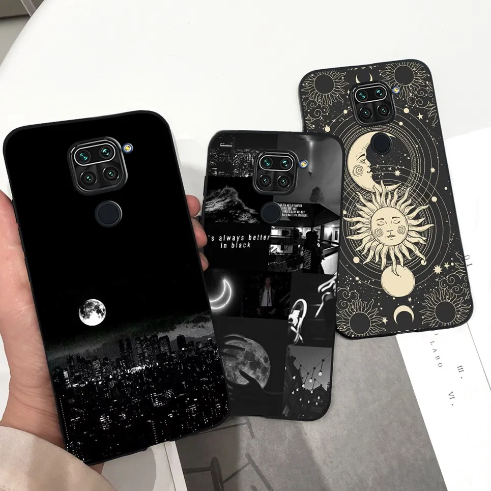 For Xiaomi Redmi Note 9 Case soft Cartoon Cat Pattern Printing Silicone Back Cover Case For Xiomi Redmi Note9 Note9 4G Bumper