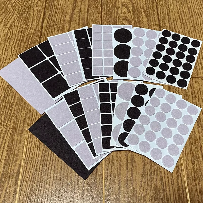 

3-72PCS Felt Chair Leg Pads 3mm Thick Floor Scratch Protector Mat Mute Non-slip Self Adhesive DIY Furniture Accessories