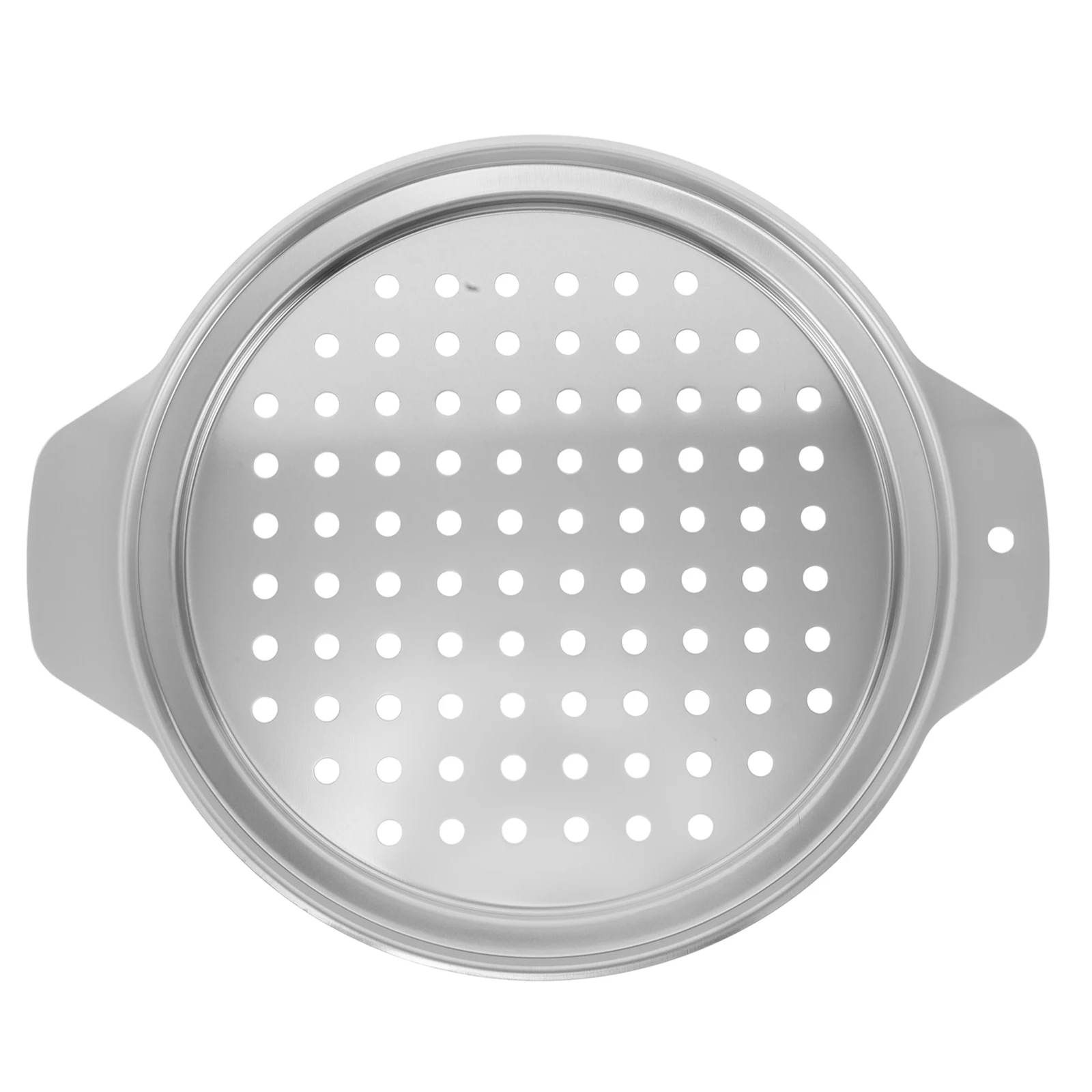 

Stainless Steel Steamer Rack Round Heat Resistant Kitchen Cookware Multi Purpose for Vegetables Meats Seafood Stainless