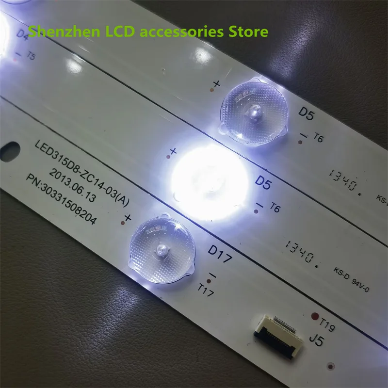 إضاءة خلفية ليد لـ LE32F8210 (A) ، شريط إضاءة ، جديدة