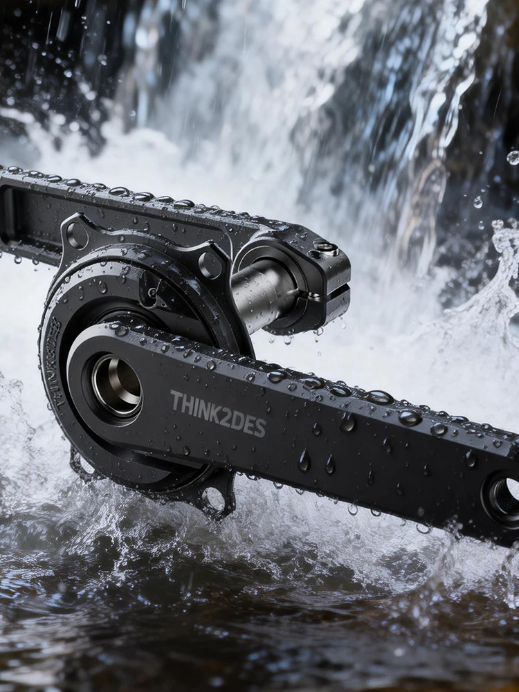 AliExpress Other ThinkRider PP5 Power Meter Set 4 Bolt 110BCD 24mm Cadence Pedal Balance Ant Steel Spindle Crankset Chainring for Shimano