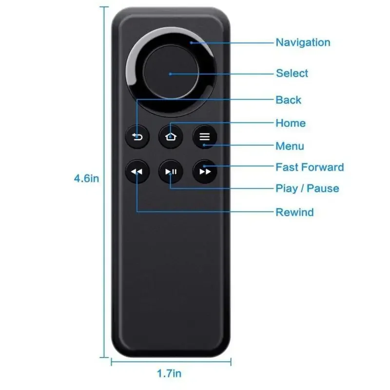 جهاز تحكم عن بعد بلوتوث بديل لجهاز CV98LM Amazon Prime Fire TV Stick and Box جهاز تحكم عن بعد عالمي ساخن عالي الجودة