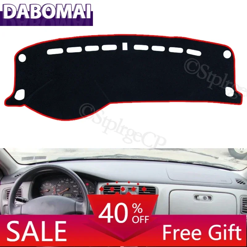 Anti-Rutsch-Matte, Armaturenbrett-Abdeckung, Polster, Sonnenschutz, Armaturenbrett, Schutzumhang, Teppich, Zubehör für Honda Accord 6, 1997, 1998, 1999, 2000, 2001, 2002