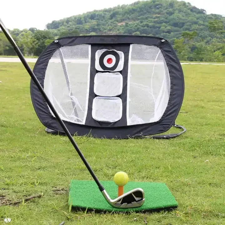 Factory Custom Drop shipping Golf Net Ball Tee Putting Mat golf practice Net Golf Chipping Mat